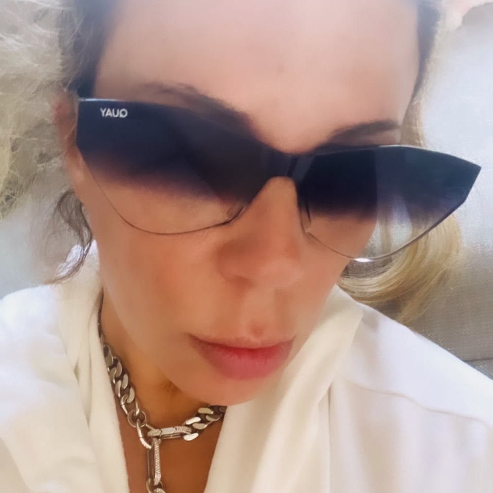 Quay Australia x Saweetie catwalk sunnies
